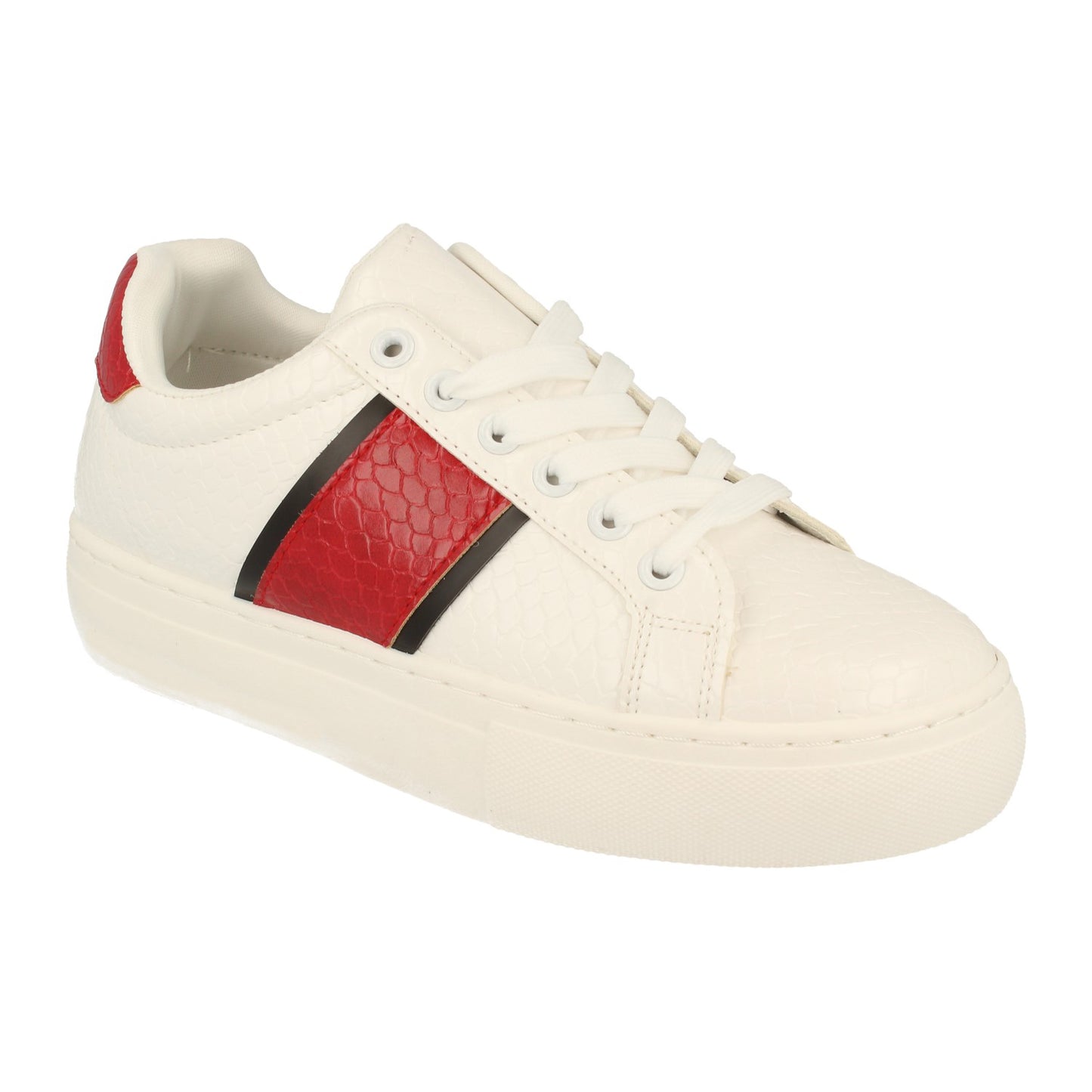 Zapatilla de Mujer Doble Suela Franja