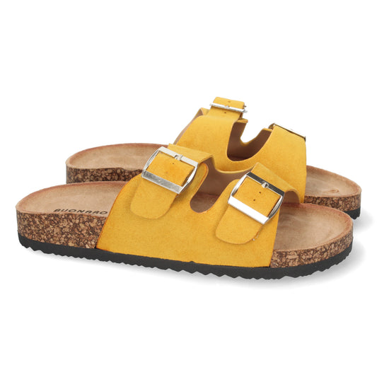 Sandalia Plana de Mujer  con Planta de Anatomica de Bio  y H