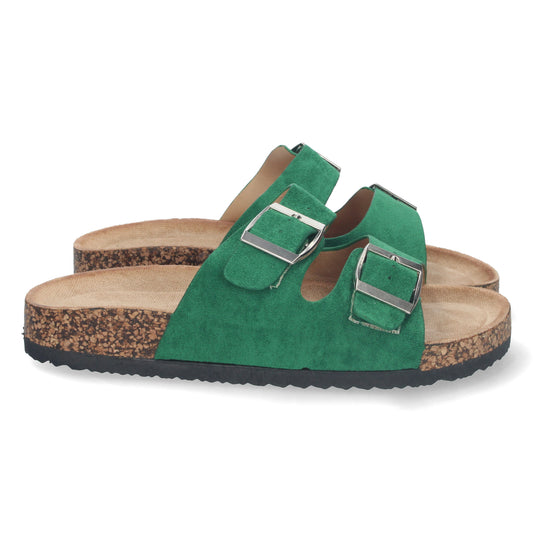 Sandalia Plana de Mujer  con Planta de Anatomica de Bio  y H