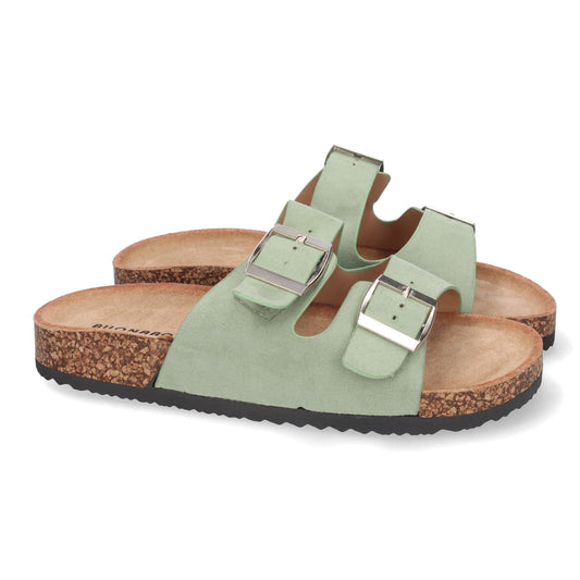 Sandalia Plana de Mujer  con Planta de Anatomica de Bio  y H