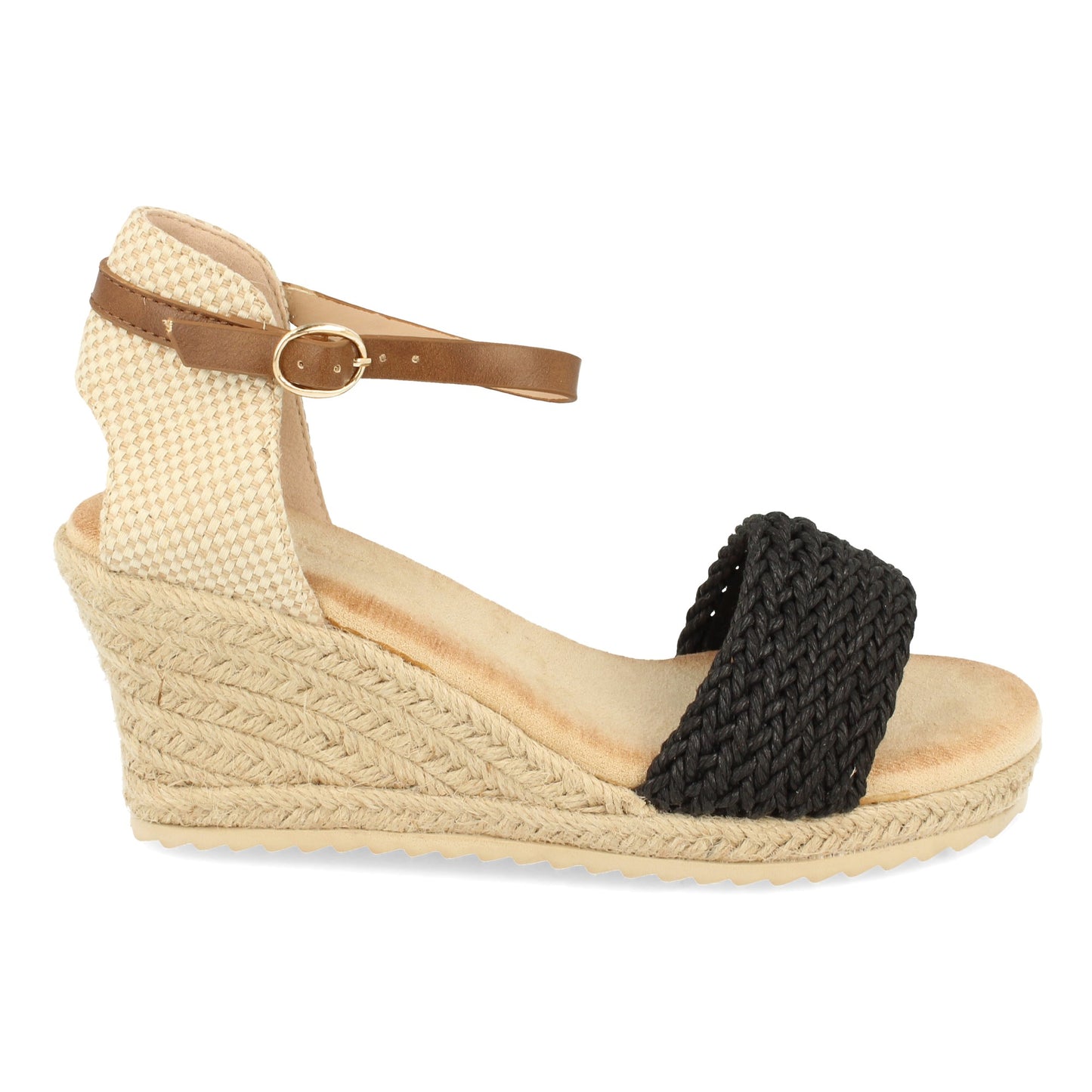 Sandalia para Mujer con cuña de Yute Co
