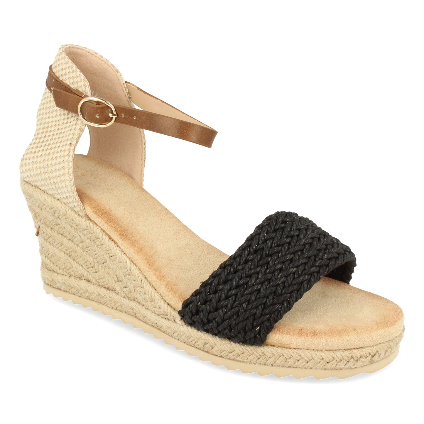 Sandalia para Mujer con cuña de Yute Co