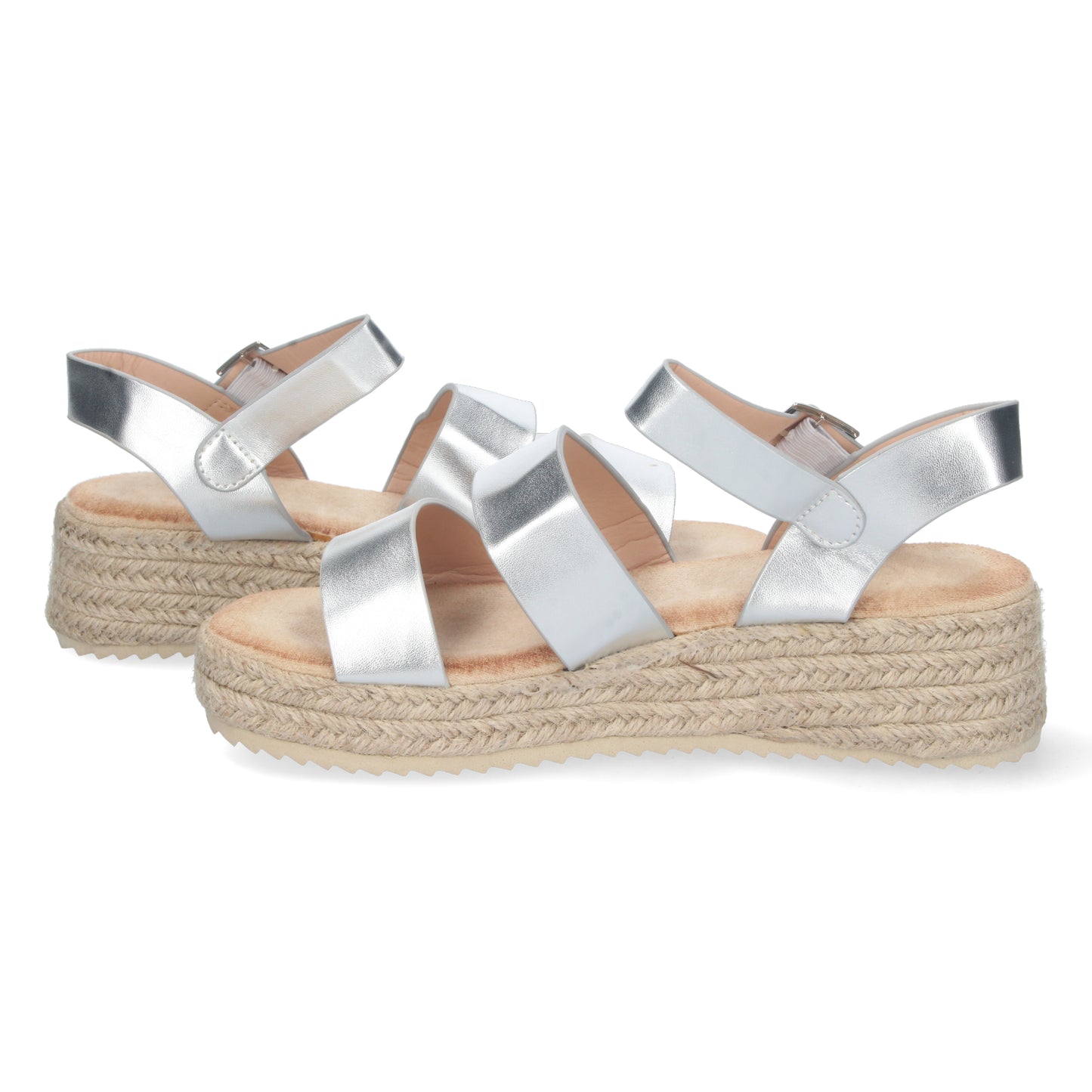 Sandalia de Plataforma para Mujer Forra