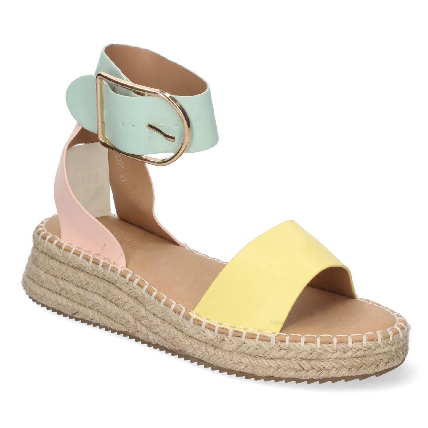 Sandalia Plana para Mujer  con Yute  Pala Fina  Ta