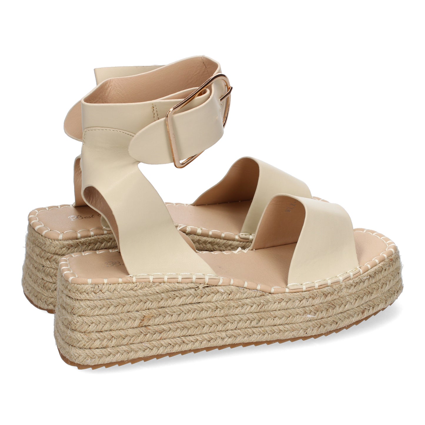Sandalia Plana para Mujer con Yute Pala Fina Ta