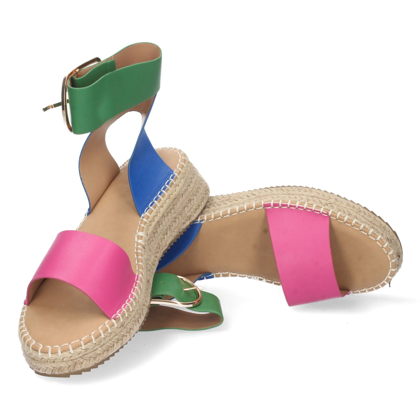 Sandalia Plana para Mujer  con Yute  Pala Fina  Ta