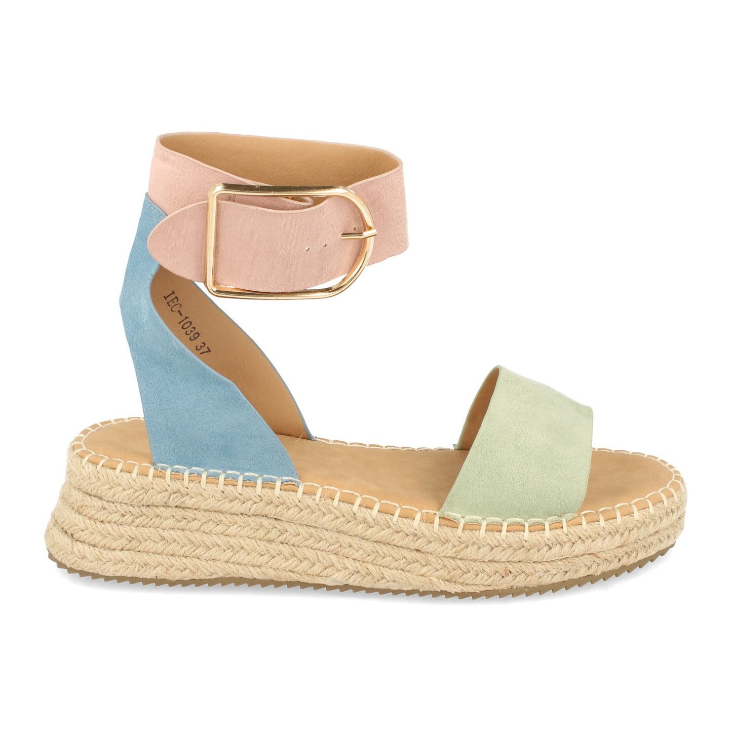 Sandalia Plana para Mujer con Yute Pala Fina Ta