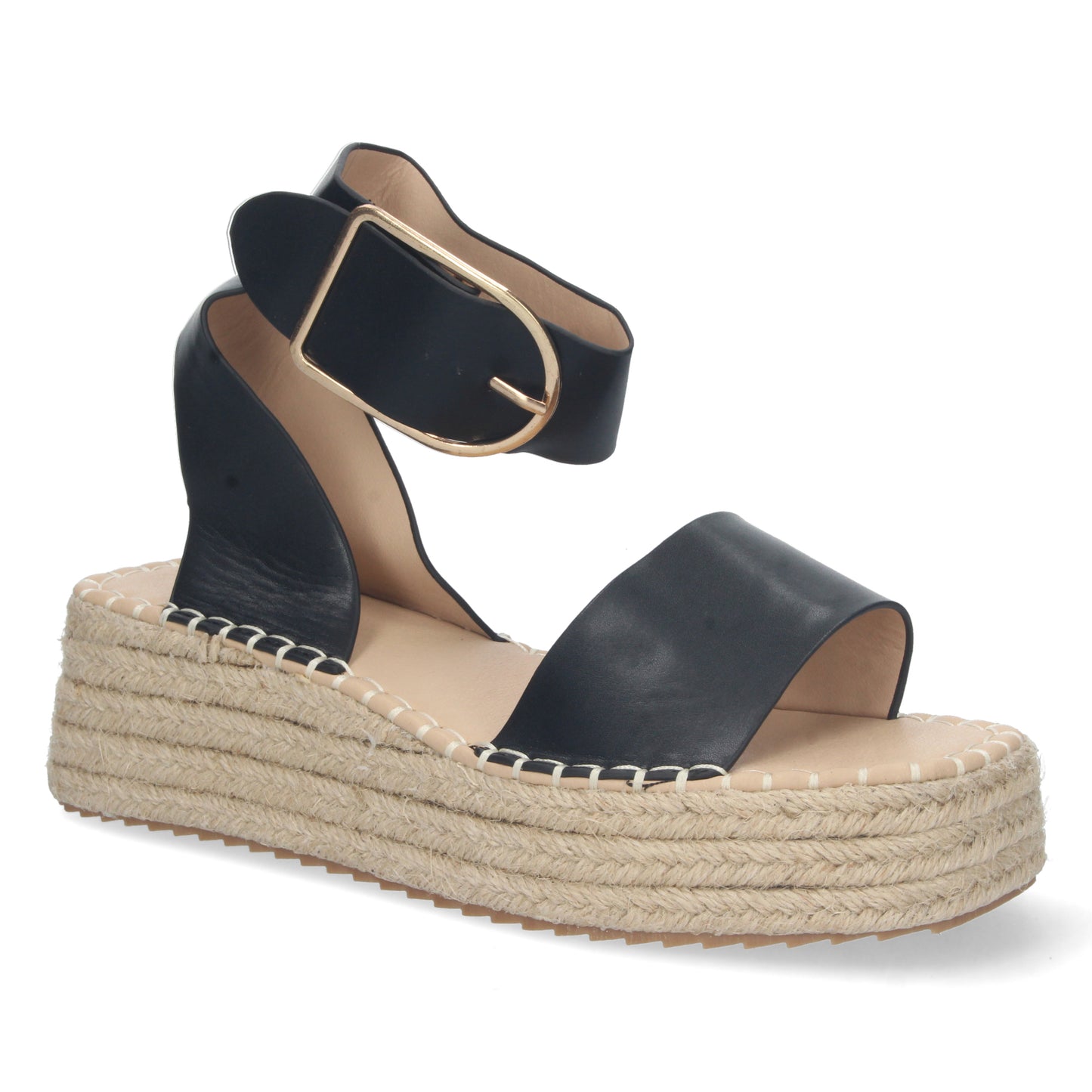 Sandalia Plana para Mujer  con Yute  Pala Fina  Ta