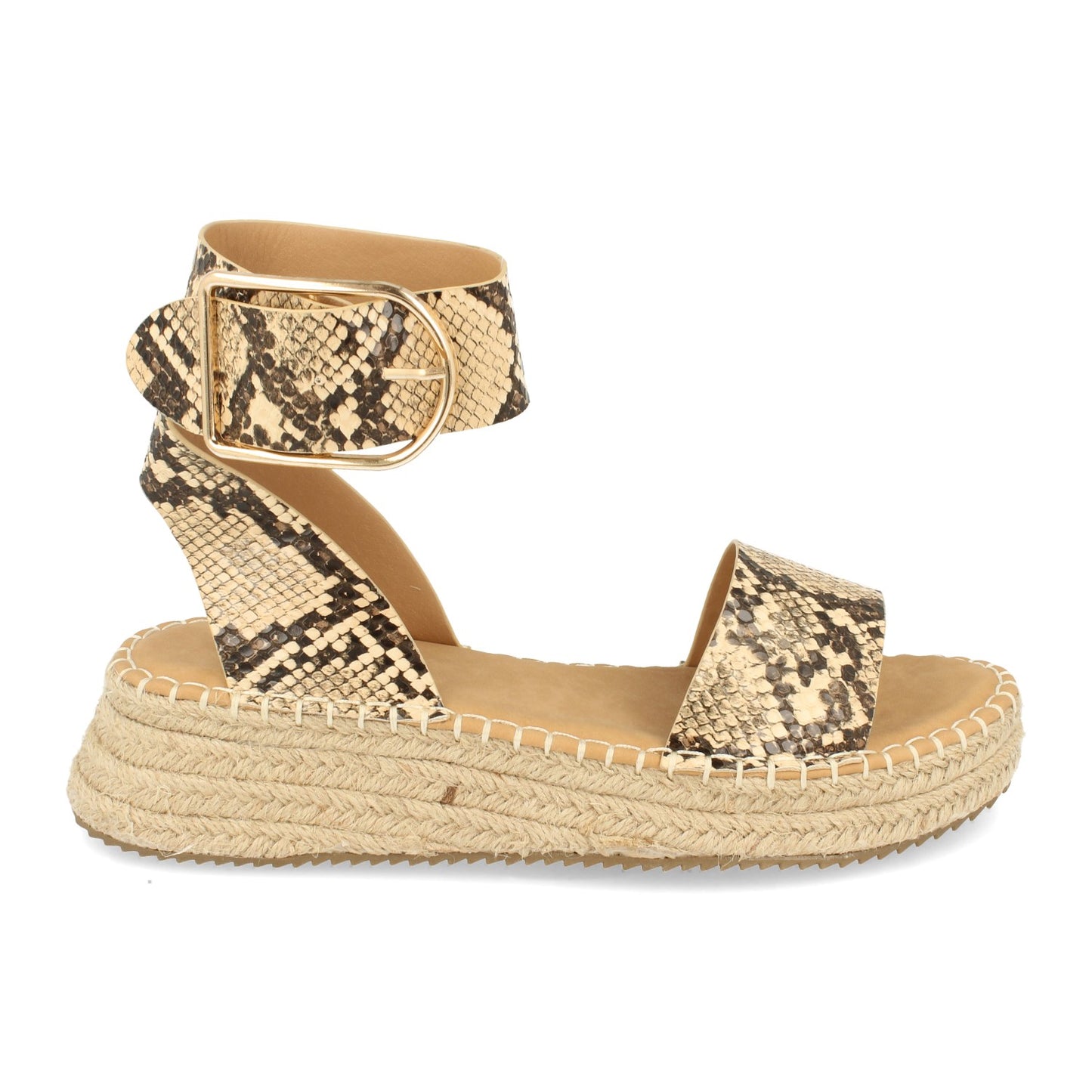 Sandalia Plana para Mujer con Yute Pala Fina Ta