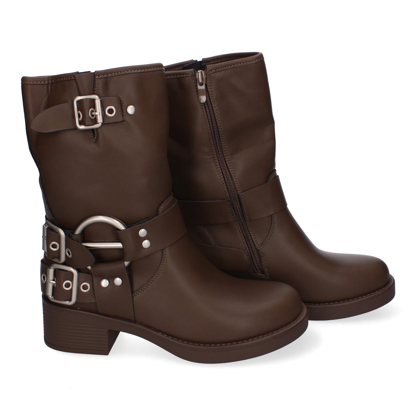 Botines Moteros para Mujer Comodos y Elegantes D