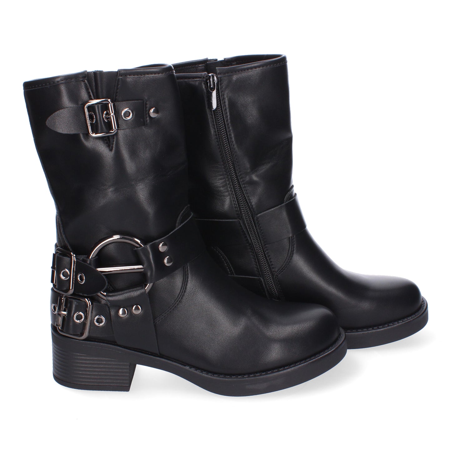 Botines Moteros para Mujer Comodos y Elegantes D