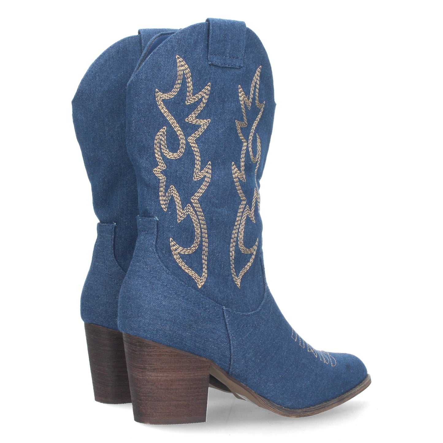 BotinCampero con tacón  cómodo  con Bor