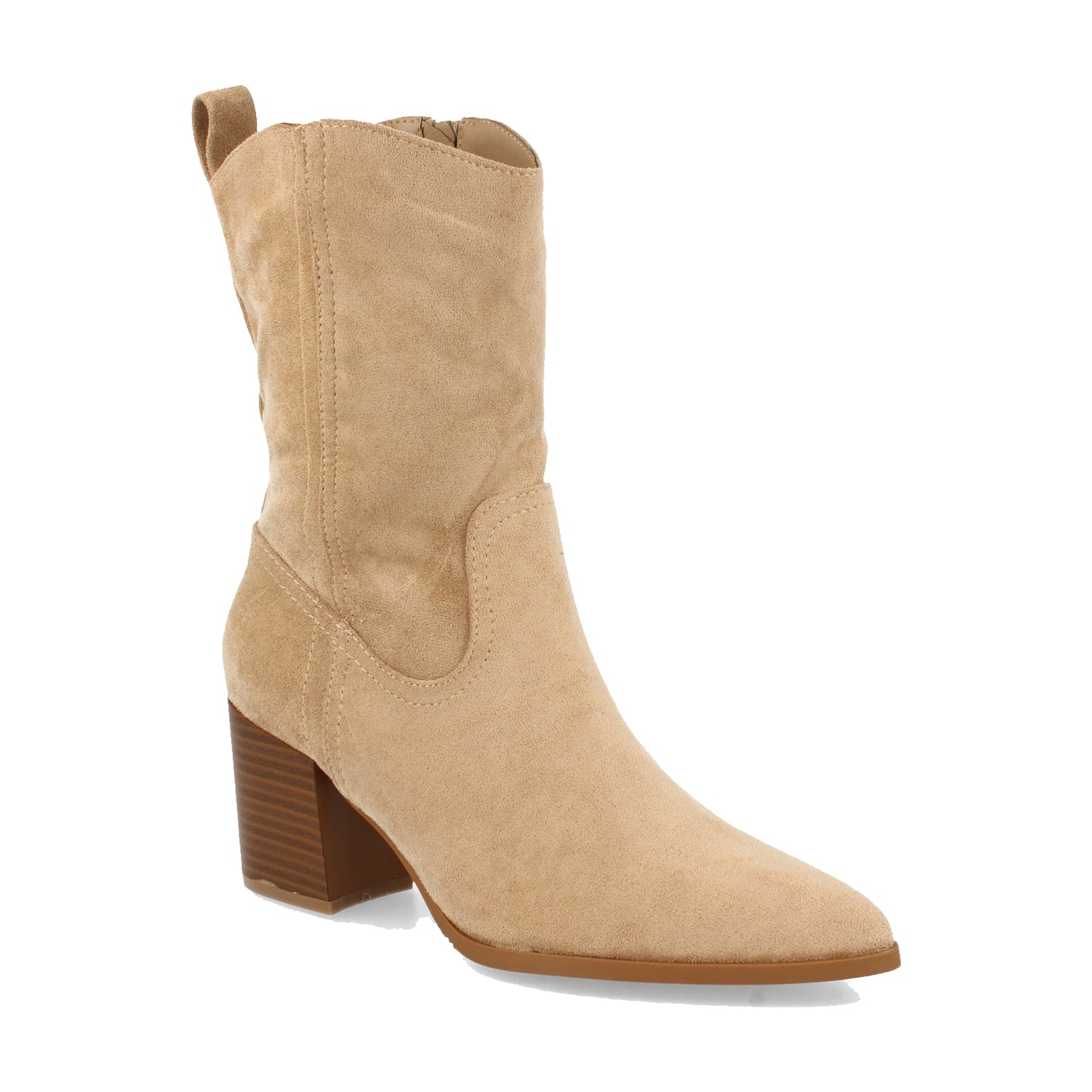 Botín de Mujer  con tacón Alto Cuadrado