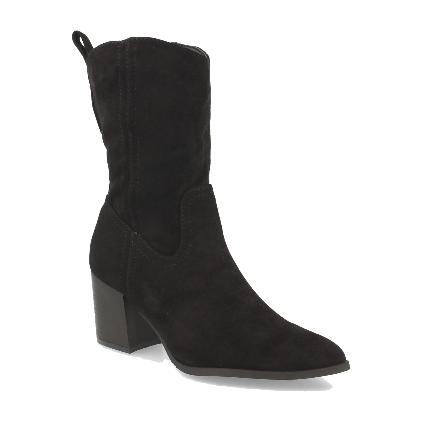 Botínde Mujer con Tacón Alto Cuadrado