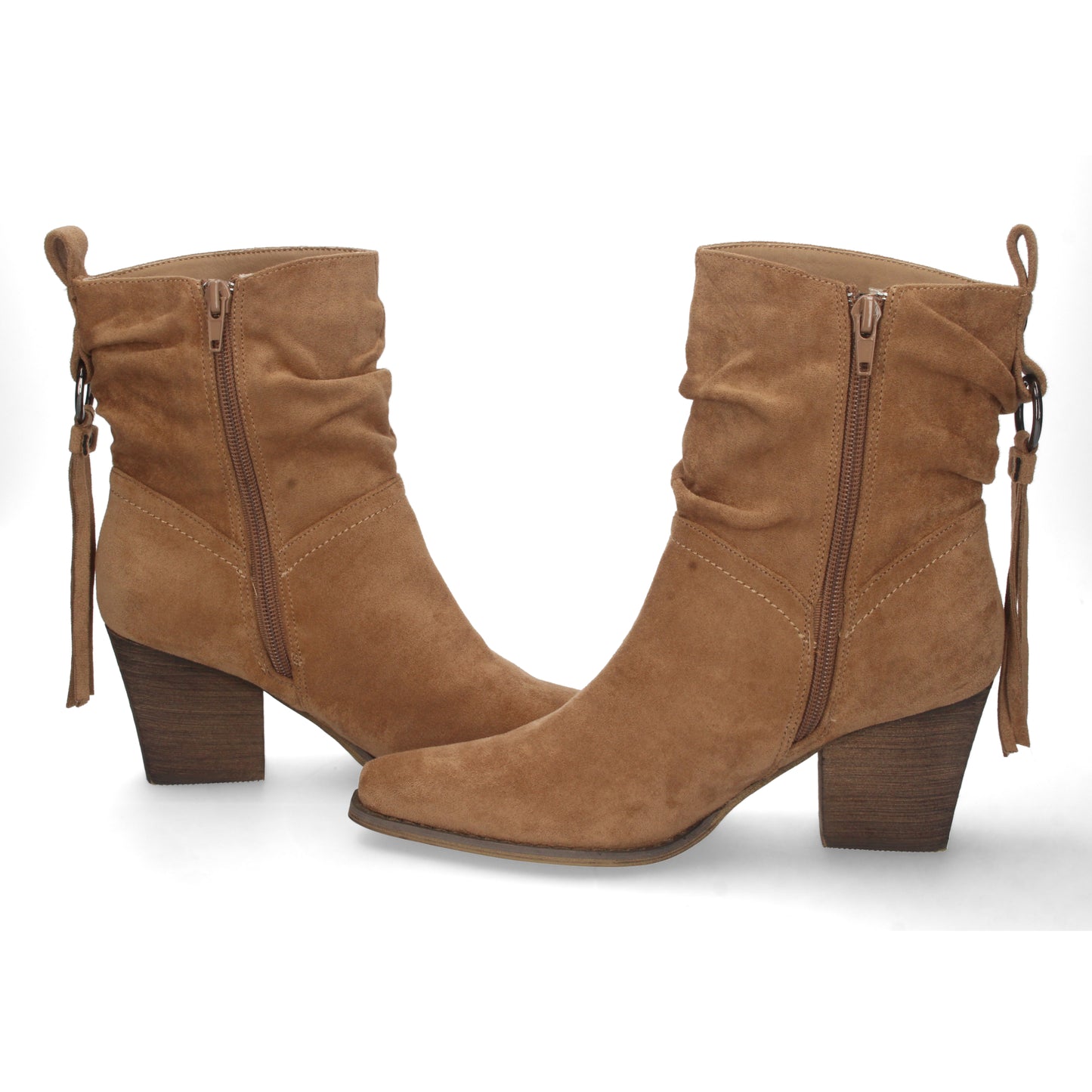 Botin de Tacon para Mujer de Punta Fina