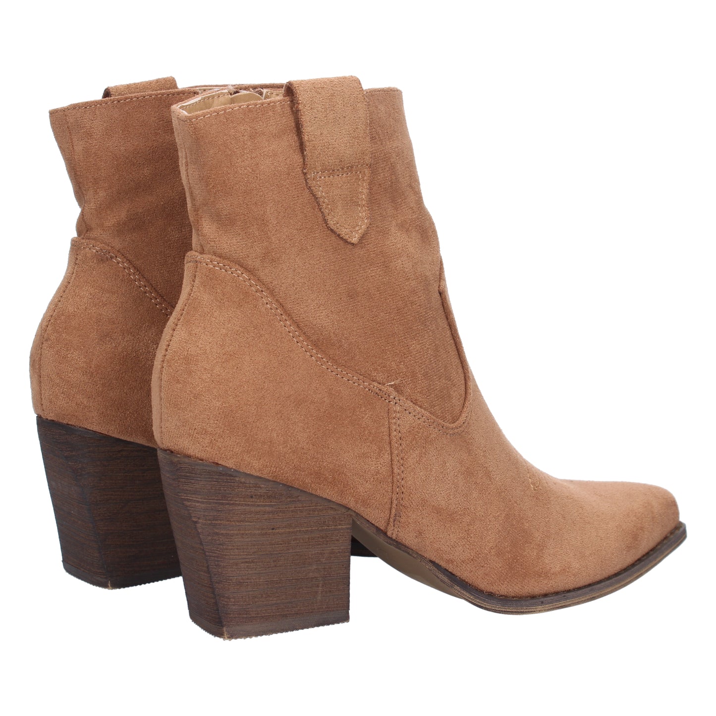 Botín mujer con cierre de cremallera tac