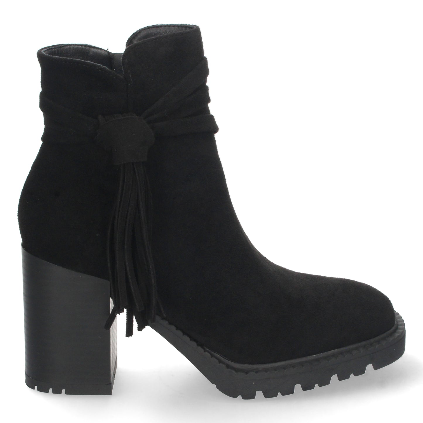 Botín de Mujer con tacón Comodos Fleco