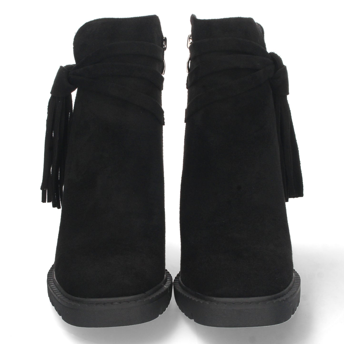 Botín de Mujer con tacón Comodos Fleco