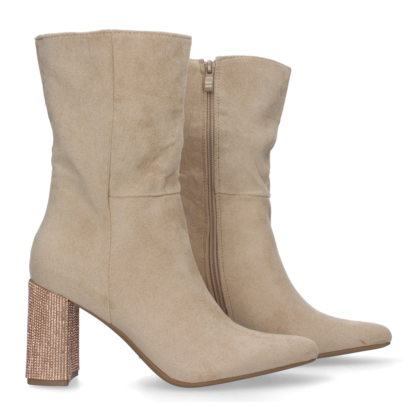 Botin para Mujer de Tacon Decorado con