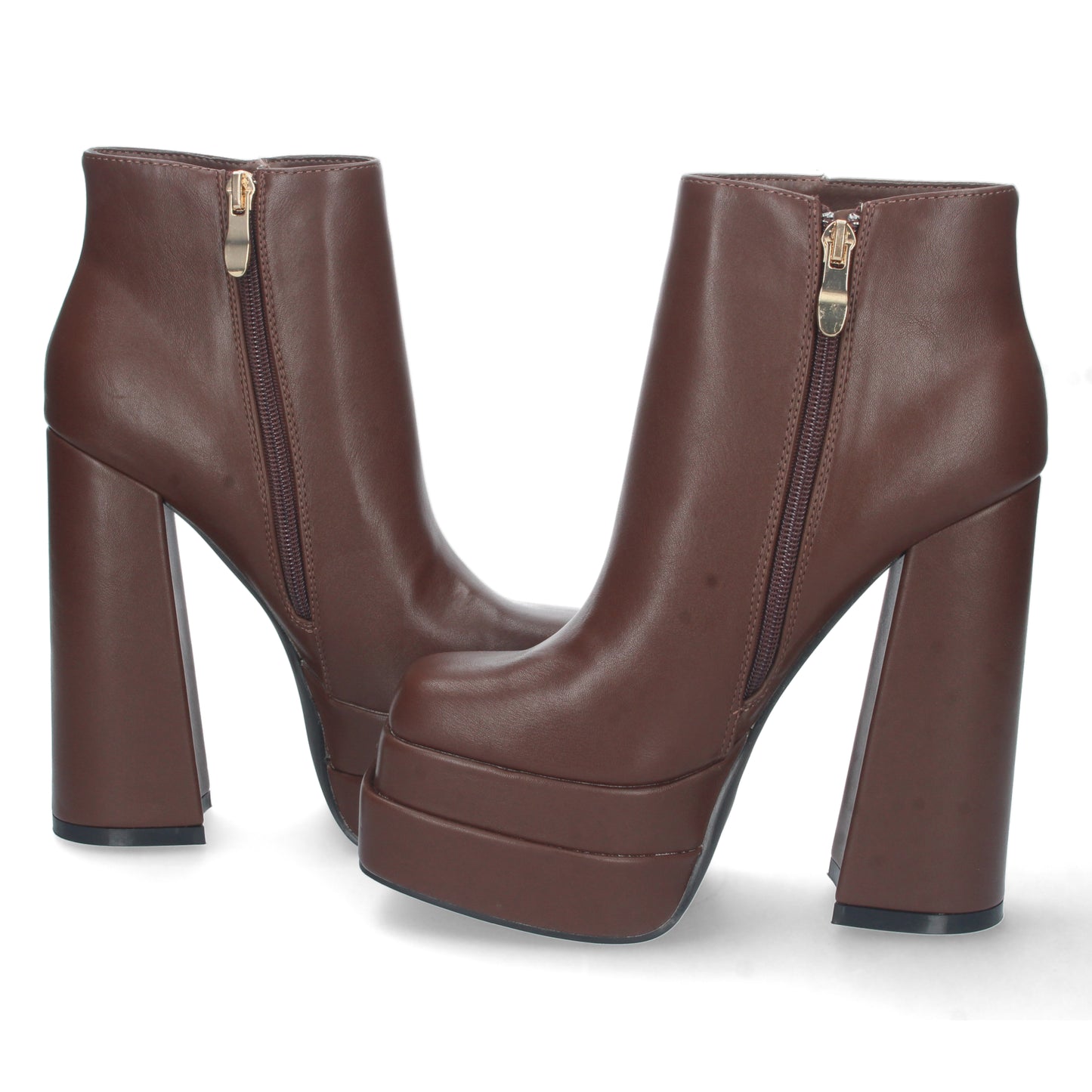 Botin de Mujer con Tacon Alto y Platafo