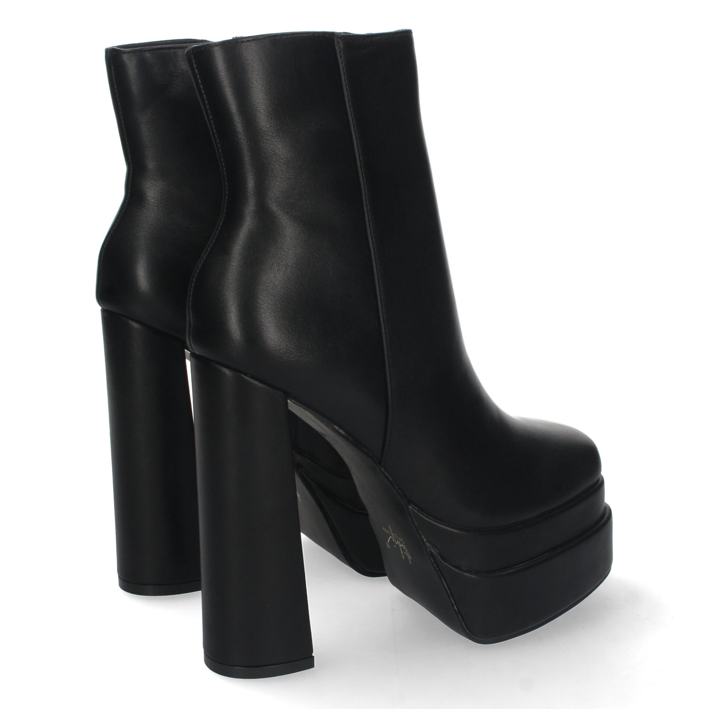 Botin de Mujer con Tacon Alto y Platafo