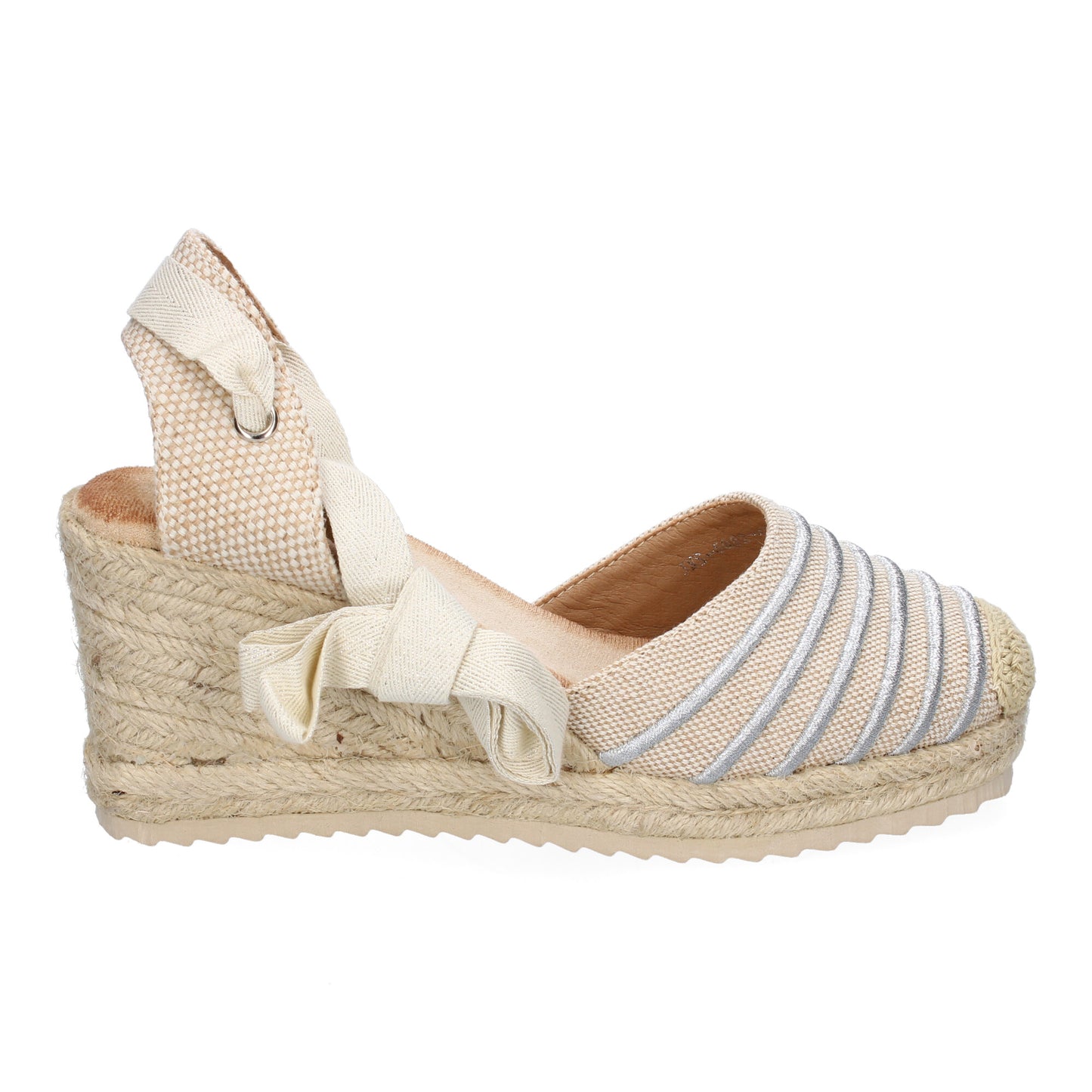 Sandalia de Mujer con cuña de Yute Comodas y Eleg