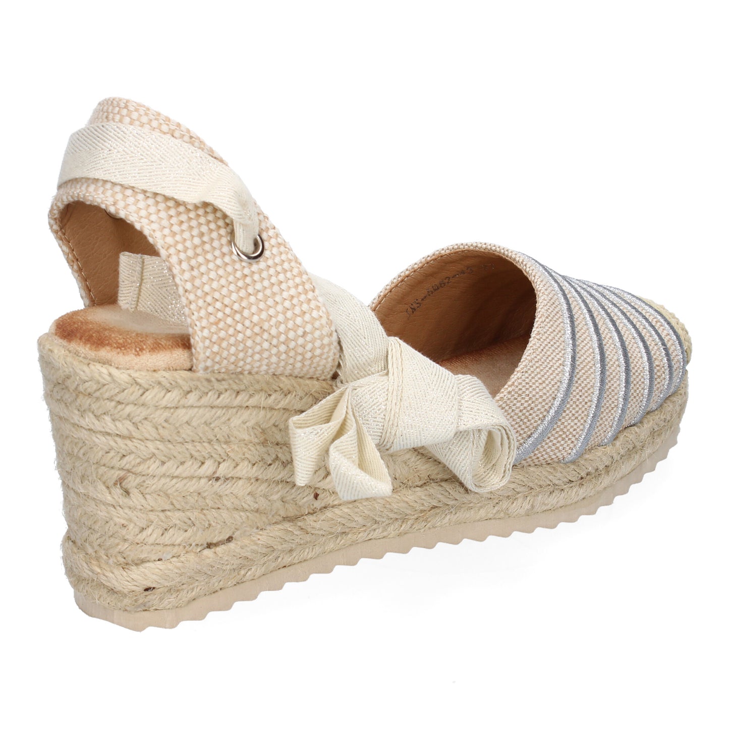 Sandalia de Mujer con cuña de Yute Comodas y Eleg