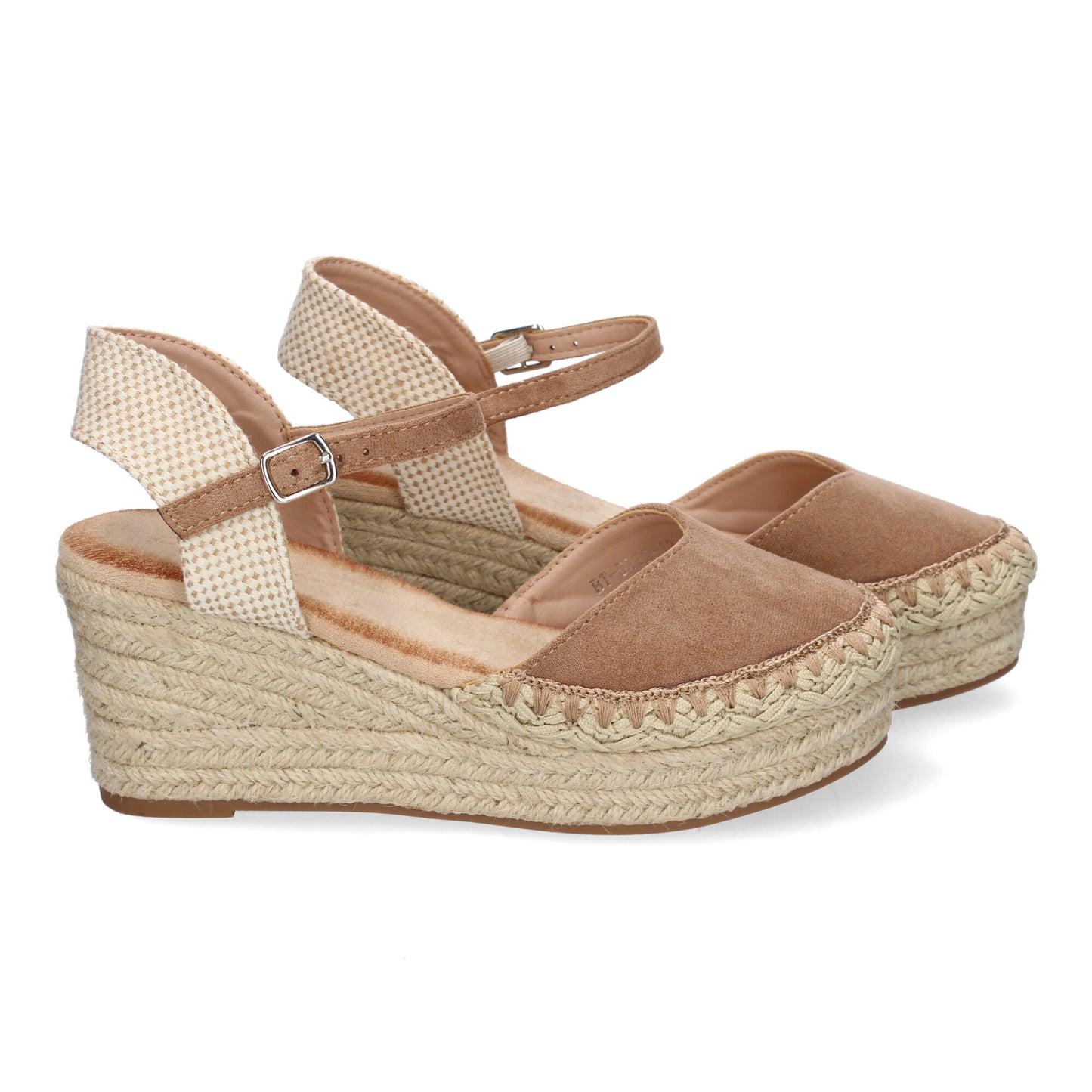 Sandalia de cuña de Yute para Mujer Comodas y Ele