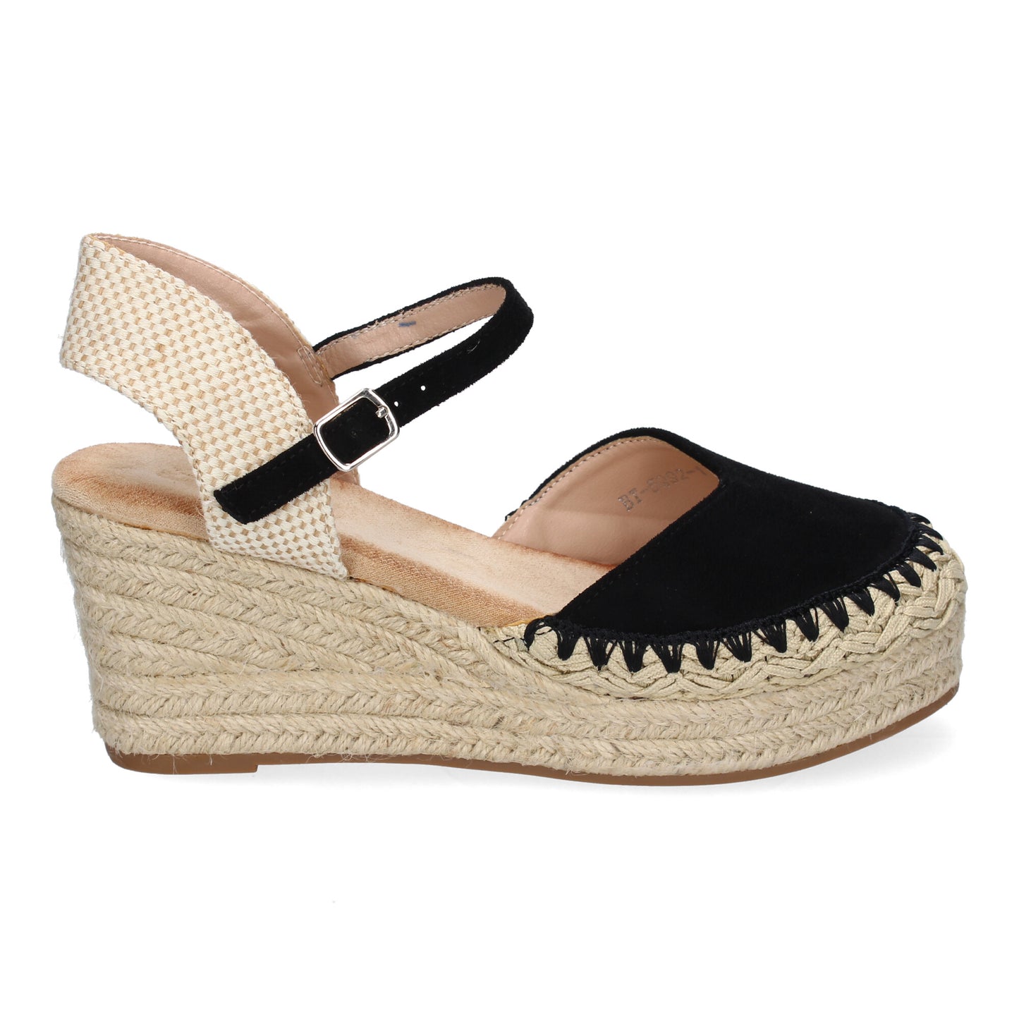 Sandalia de cuña de Yute para Mujer Comodas y Ele