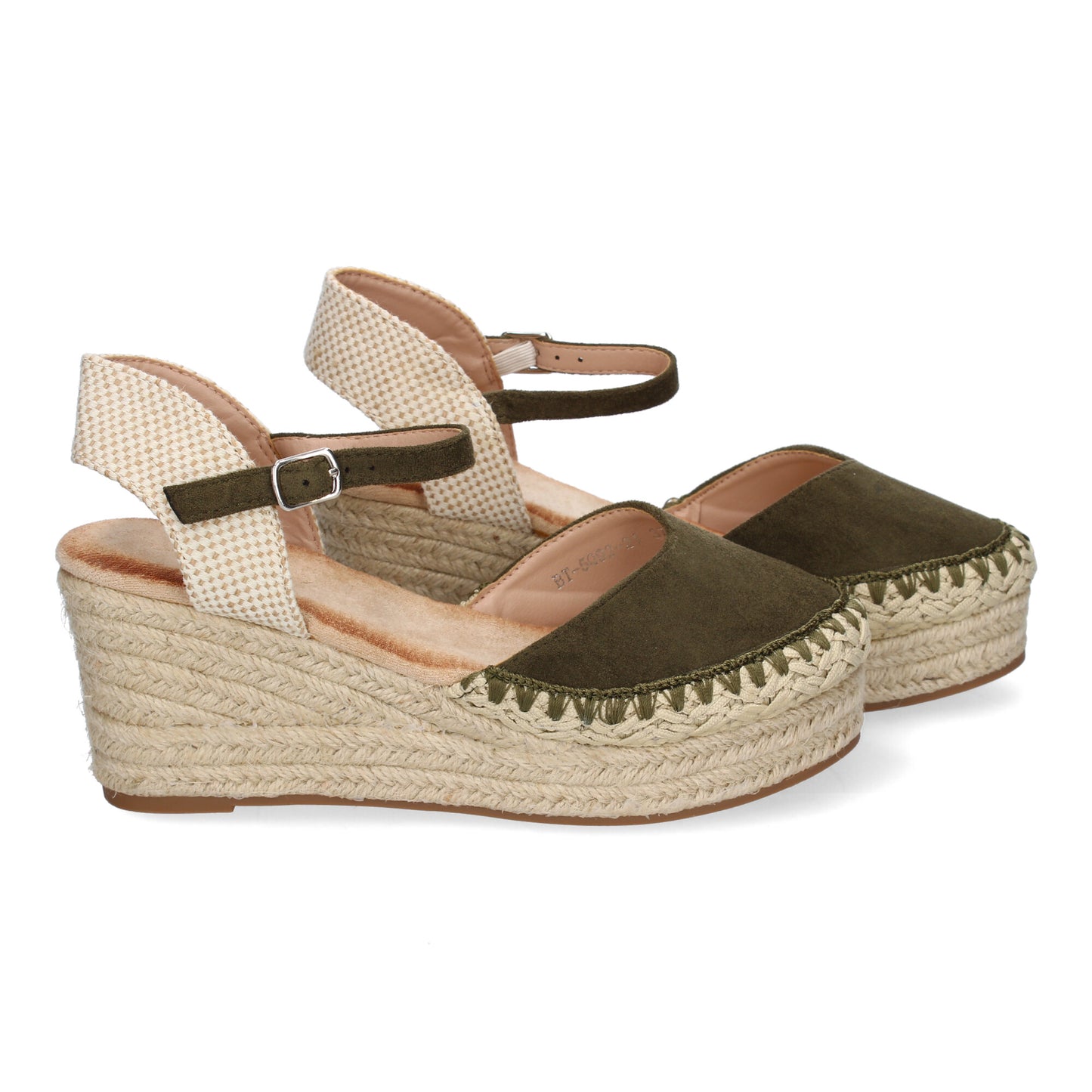 Sandalia de cuña de Yute para Mujer Comodas y Ele