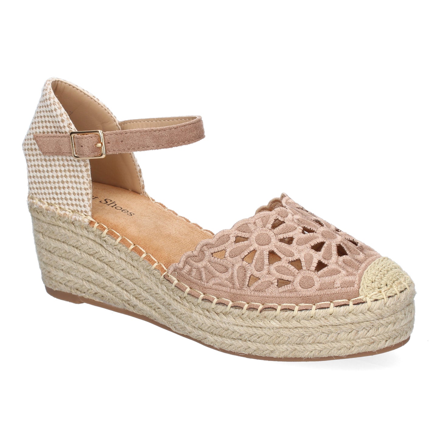 Sandalia de cuña de Yute para Mujer  Comodas y Ele