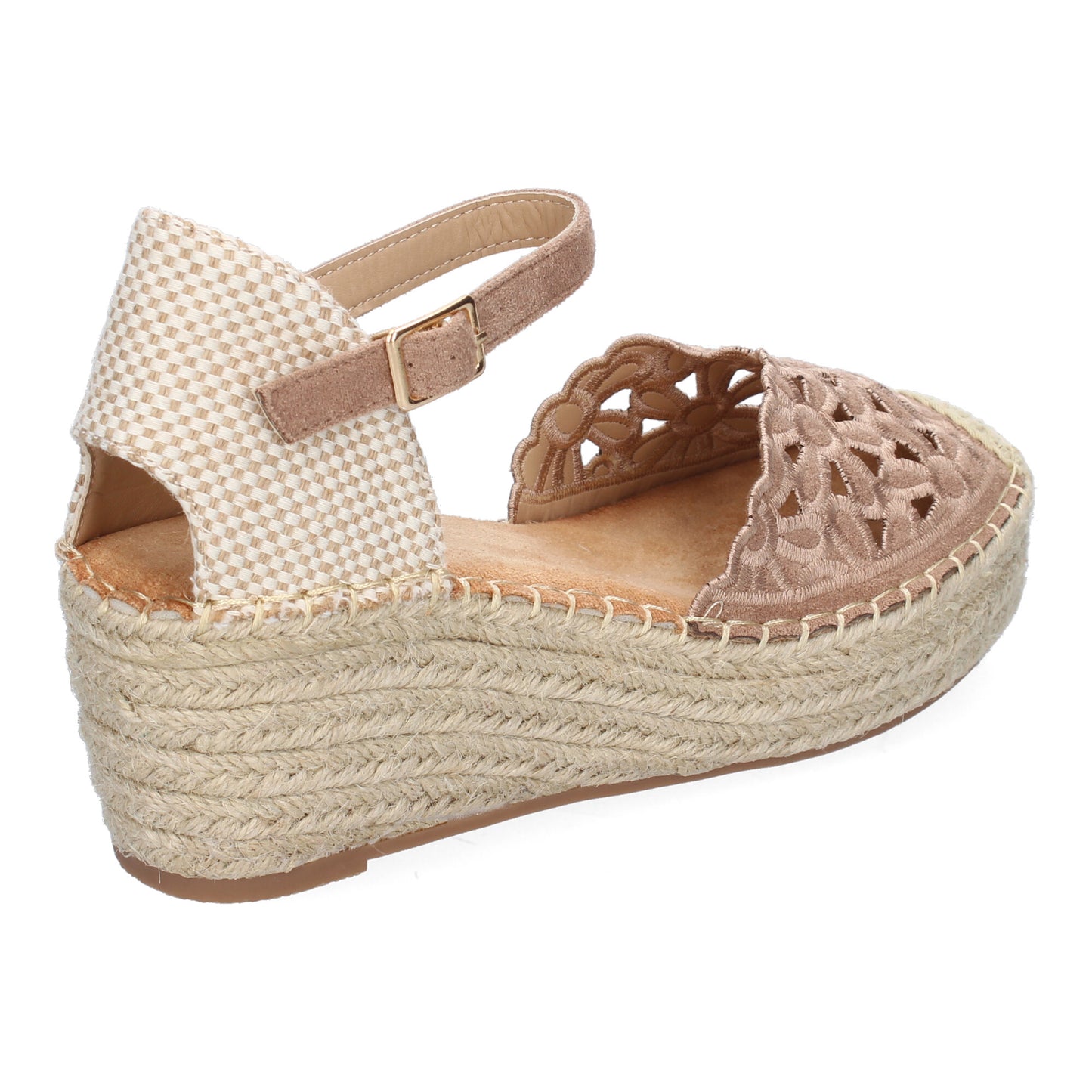 Sandalia de cuña de Yute para Mujer  Comodas y Ele