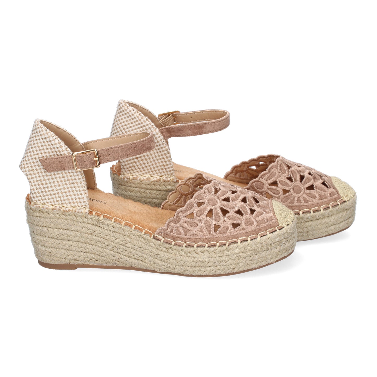 Sandalia de cuña de Yute para Mujer  Comodas y Ele