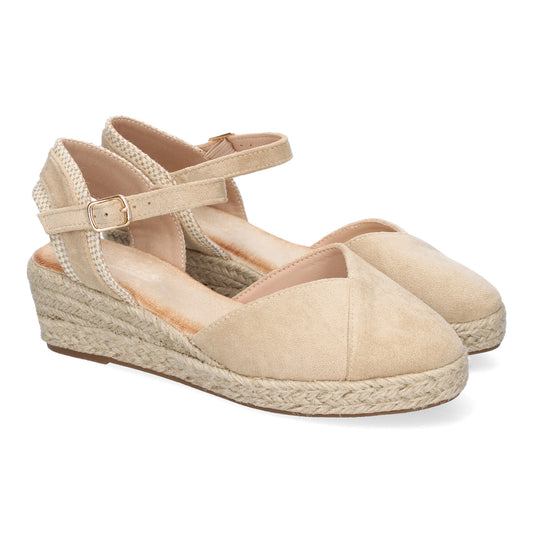 Sandalia de cuña de Yute para Mujer  Comodas y Ele