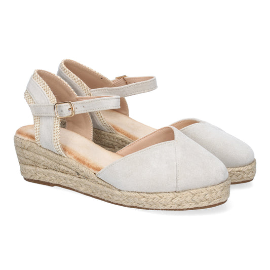Sandalia de cuña de Yute para Mujer  Comodas y Ele