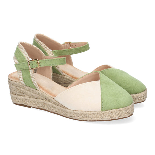 Sandalia de cuña de Yute para Mujer  Comodas y Ele