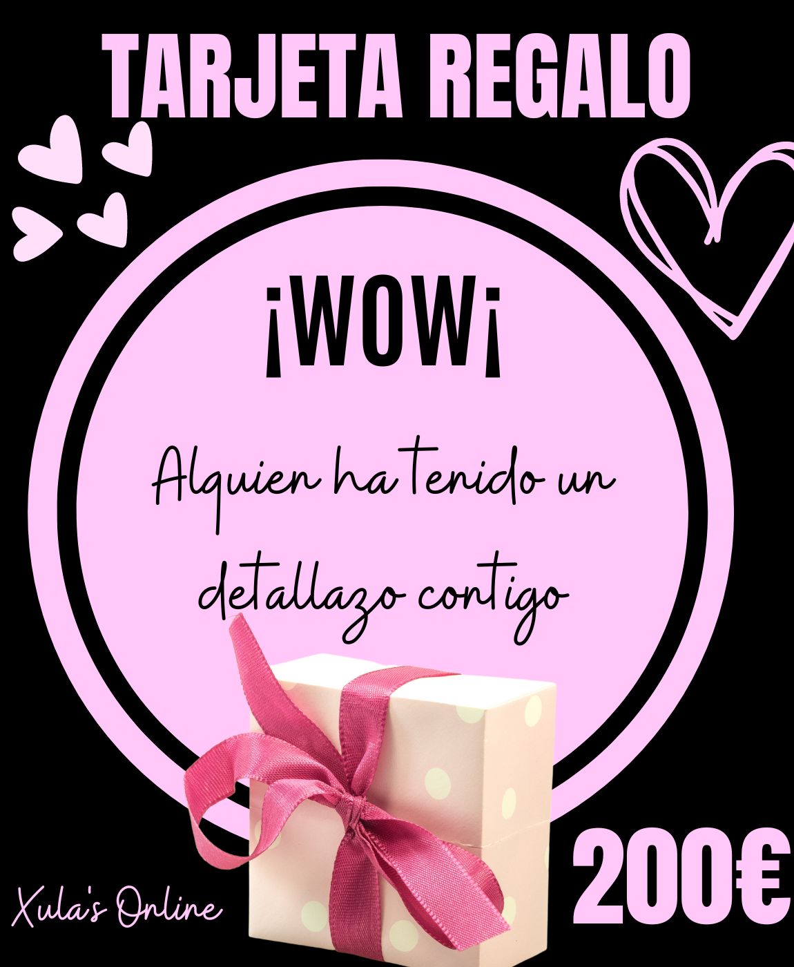 Tarjeta regalo 200€