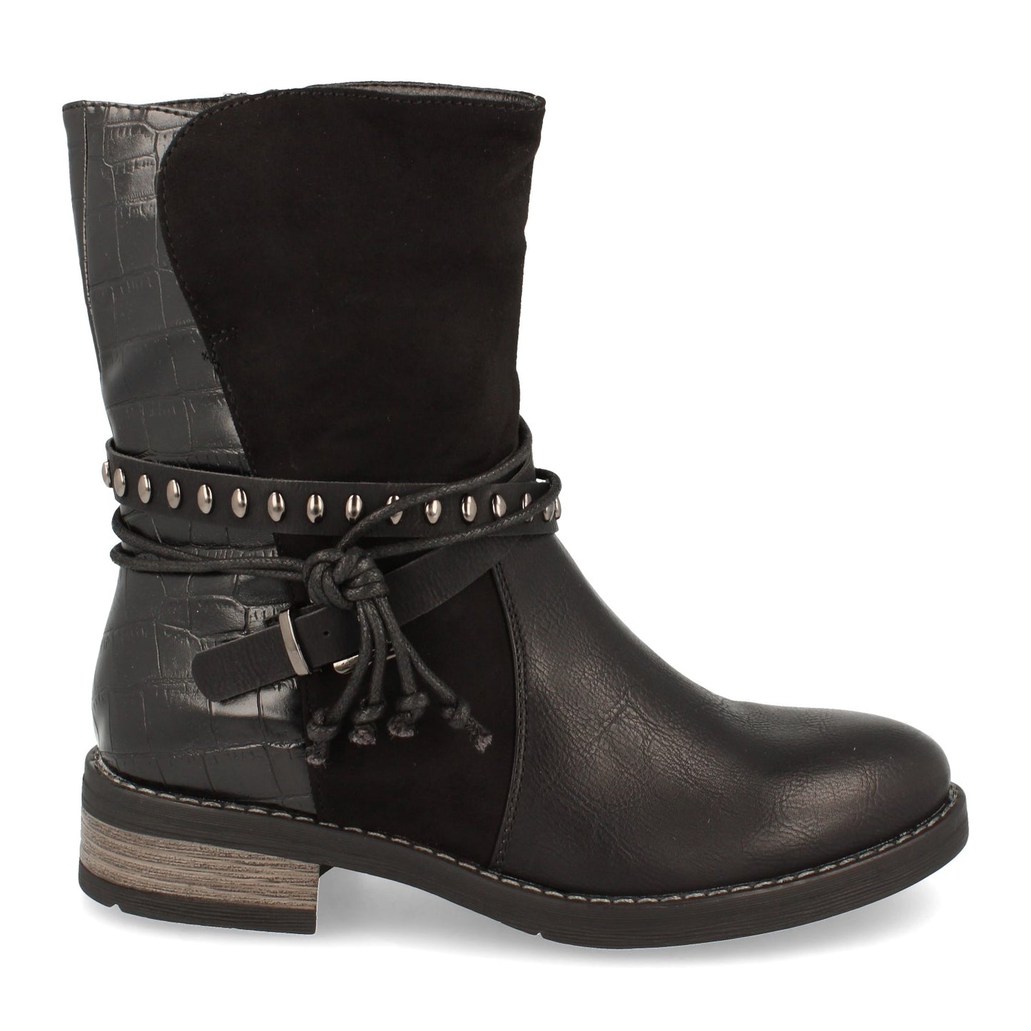 Botin Plano de Mujer Correas Cruzadas
