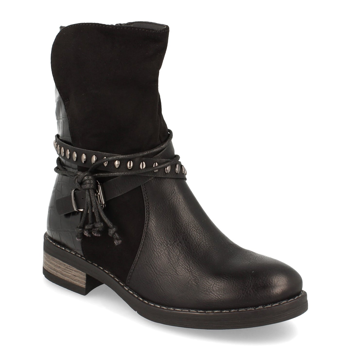 Botin Plano de Mujer Correas Cruzadas