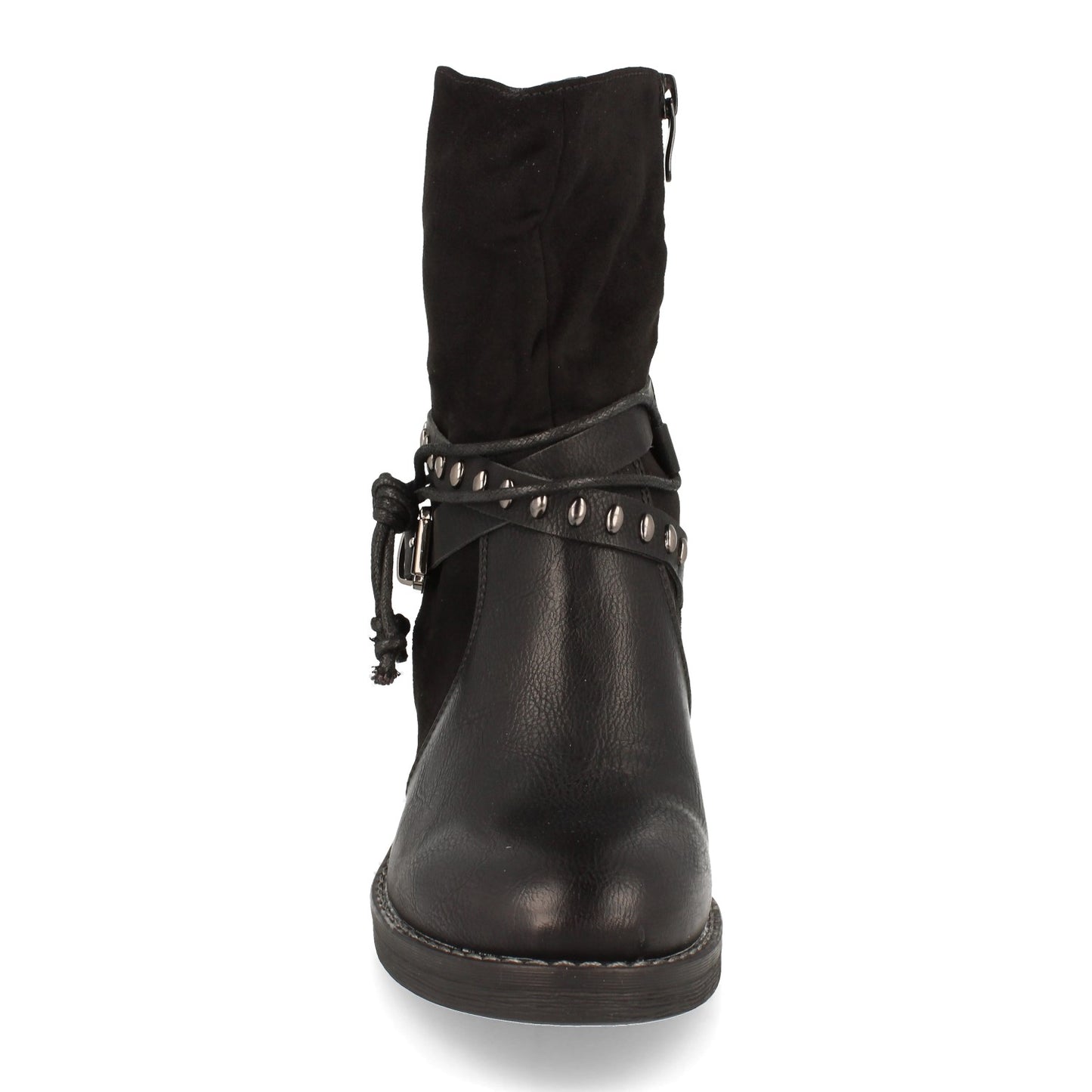 Botin Plano de Mujer Correas Cruzadas