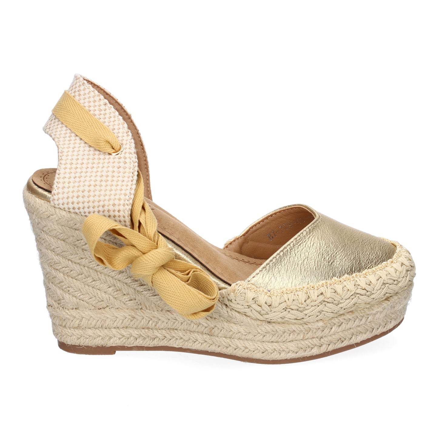 Sandalia de Mujer con cuña de Yute Comodas y Eleg