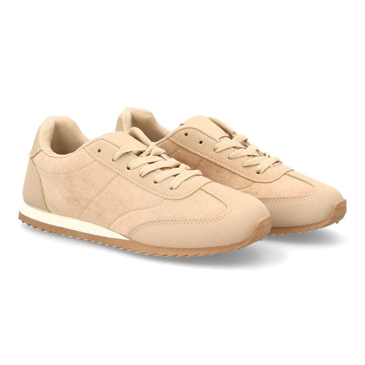 Deportivas para mujer Diseño clásico  suela plana dentada y comoda  cierre de co