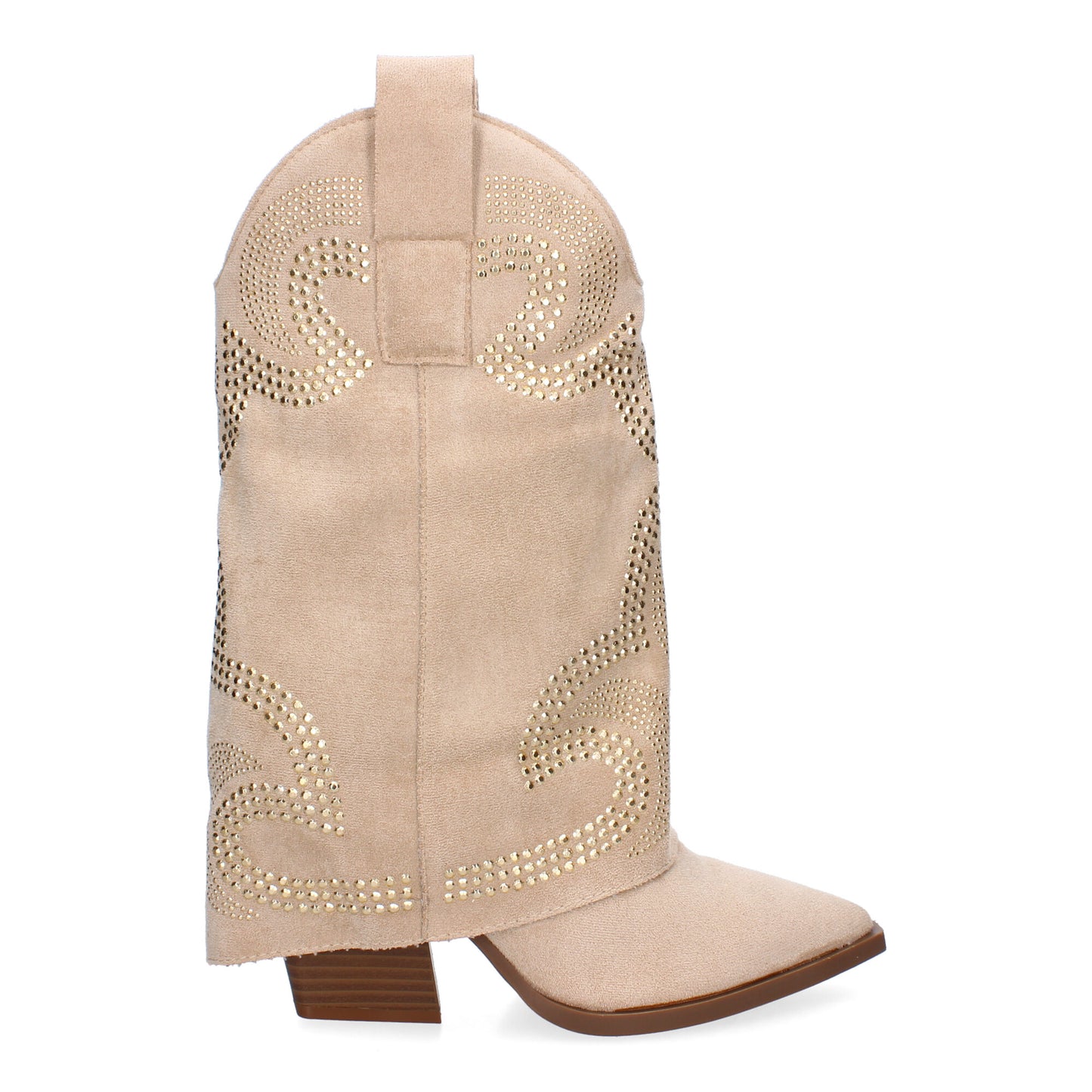 Botines de tacón para Mujer  Estilo Cowboy Polaina