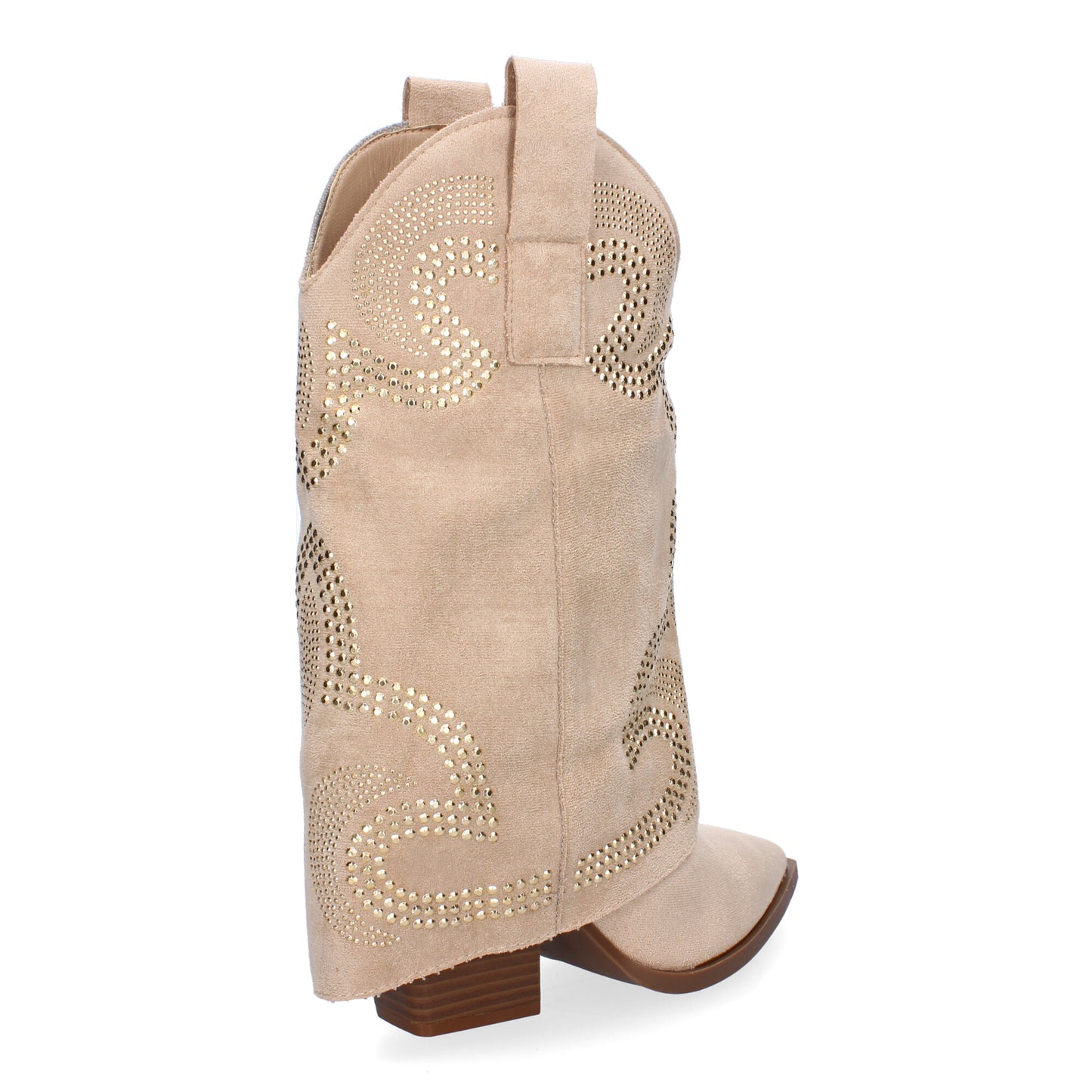 Botines de tacón para Mujer  Estilo Cowboy Polaina