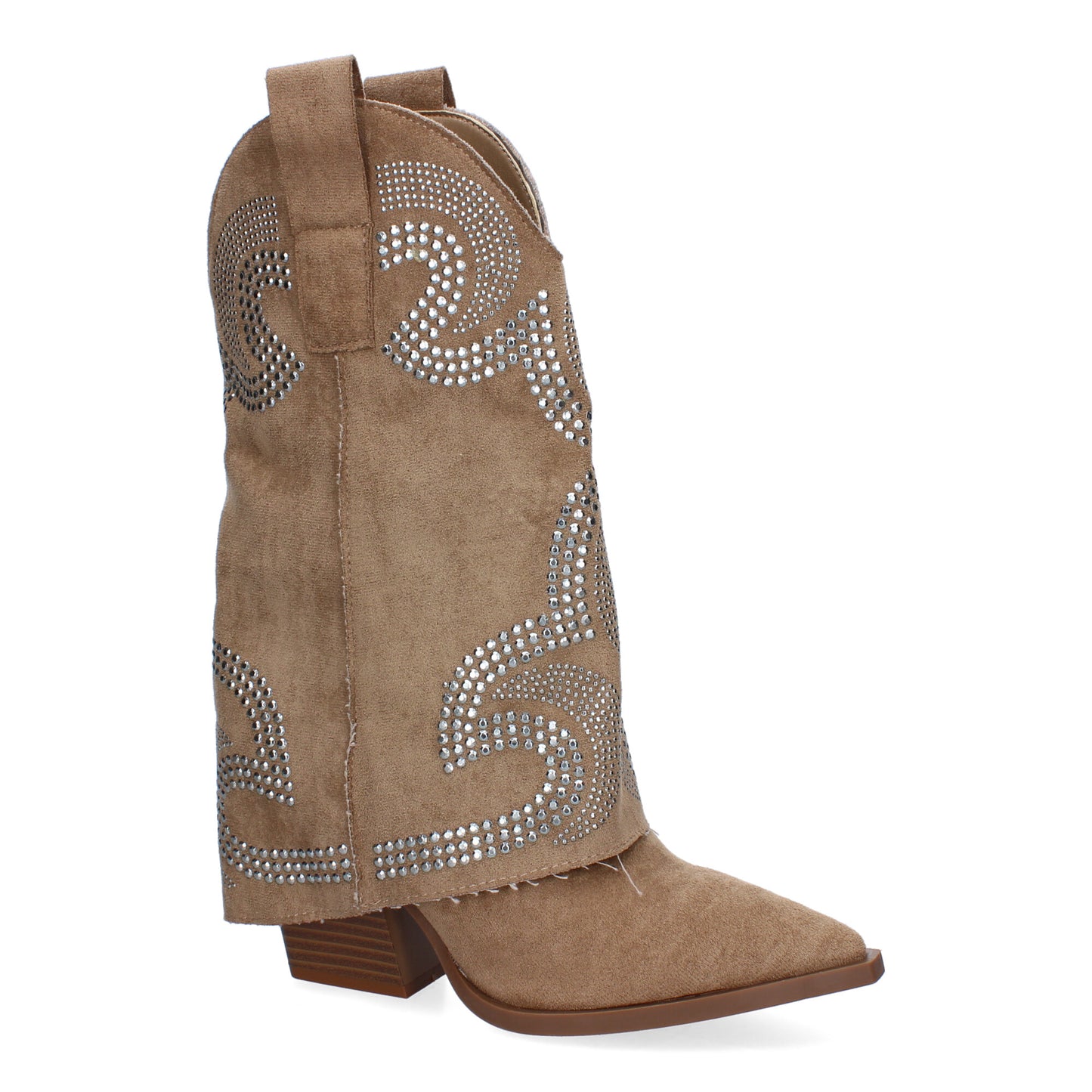 Botines de tacón para Mujer  Estilo Cowboy Polaina