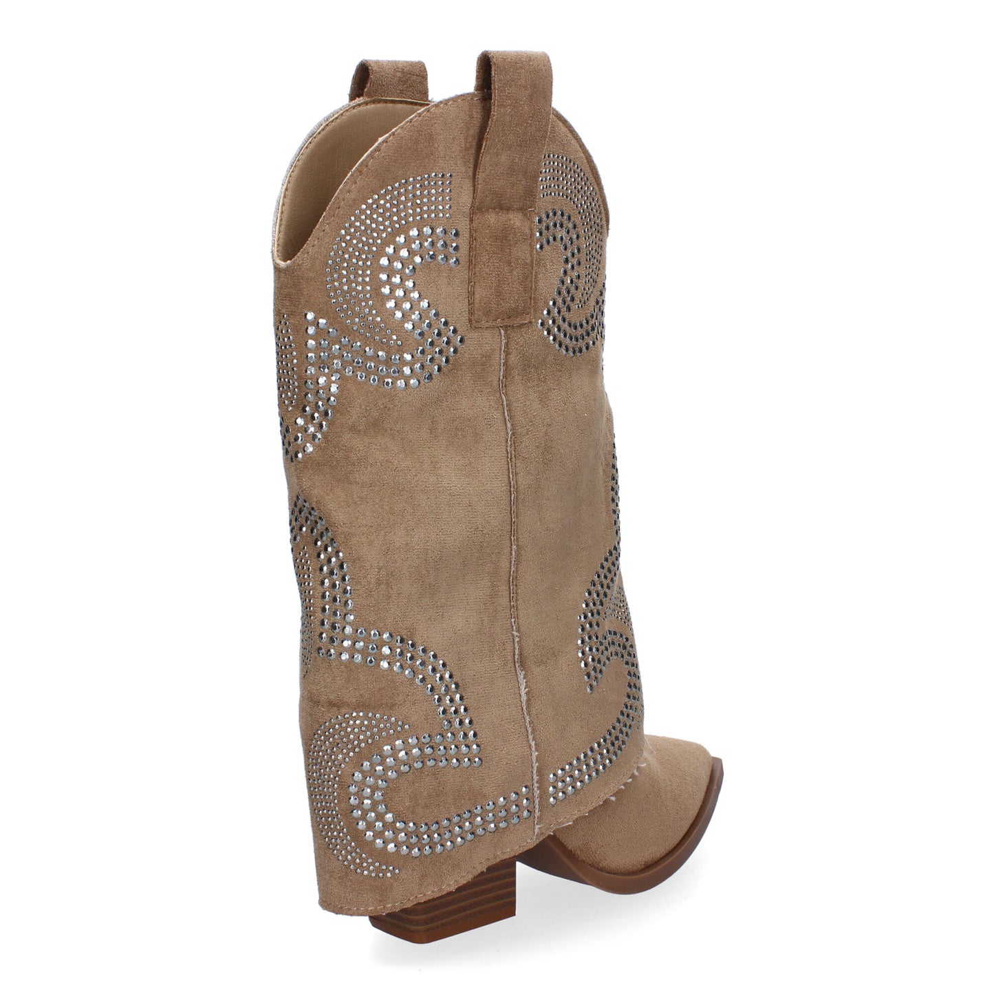 Botines de tacón para Mujer  Estilo Cowboy Polaina