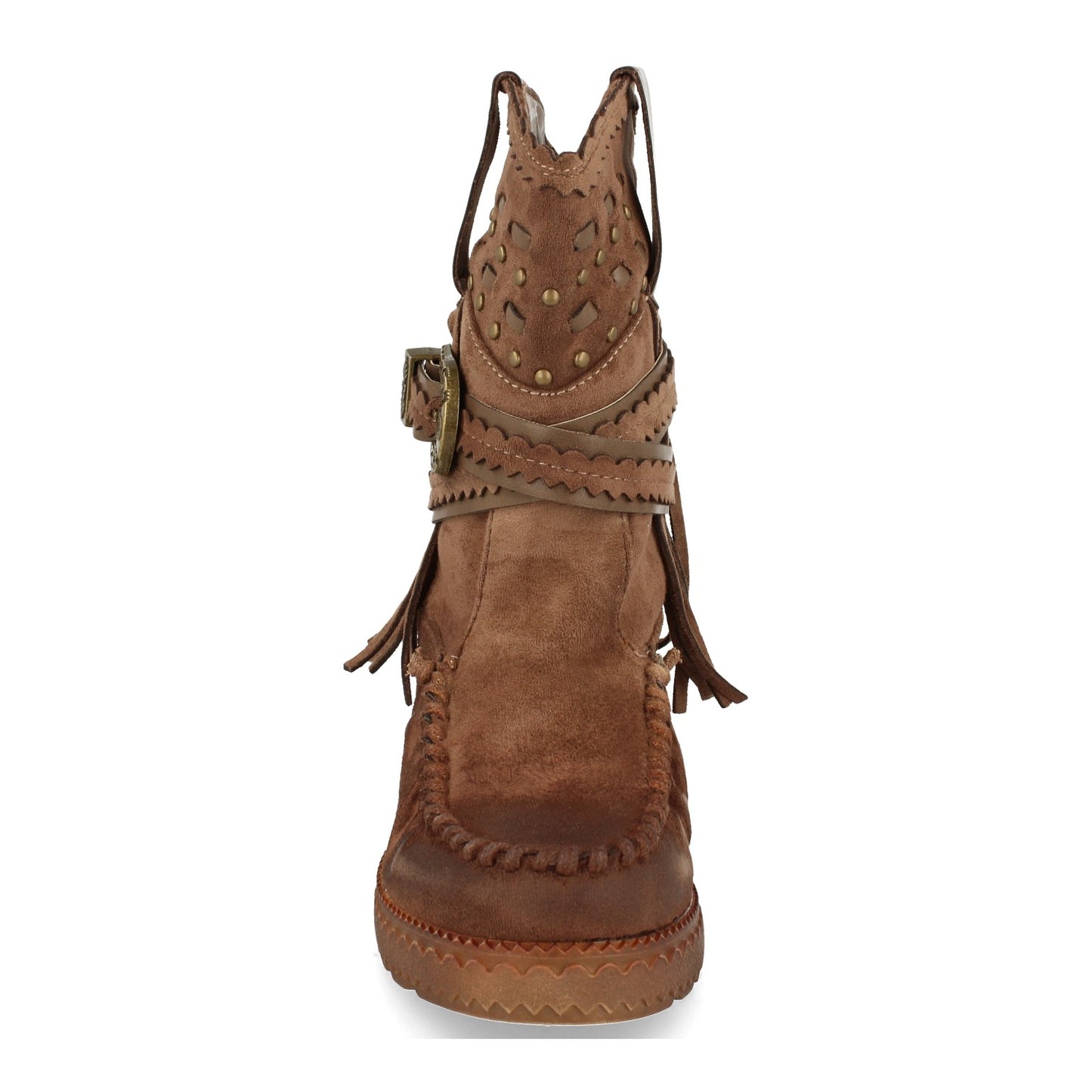 Bota de Estilo Indio Correas con Hebill