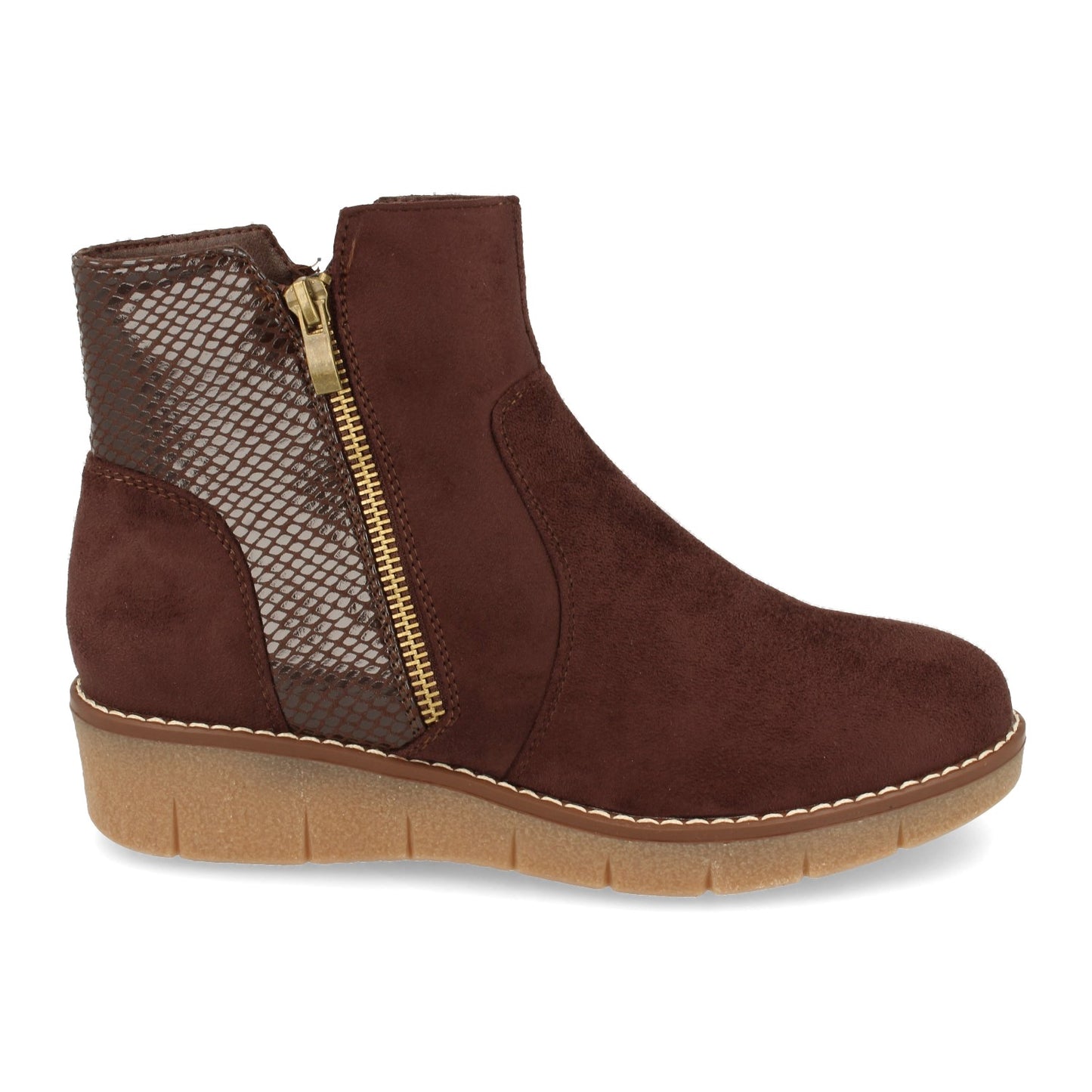 Botin de Cuña para Mujer Grabadas en Se