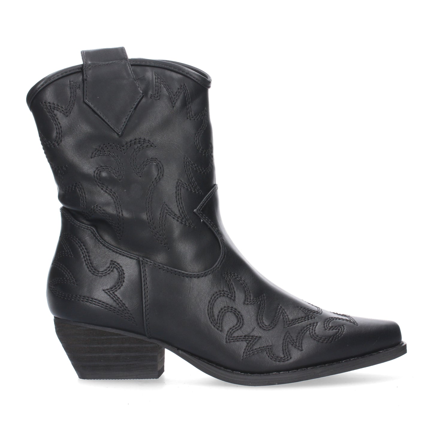 Botin de tacon bajo comodo para mujer b