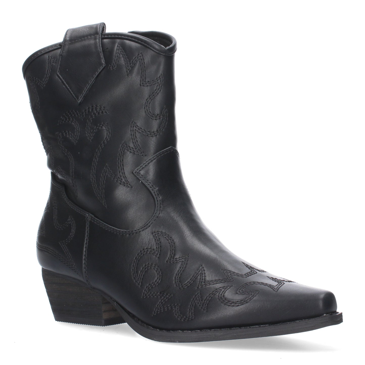 Botin de tacon bajo comodo para mujer b